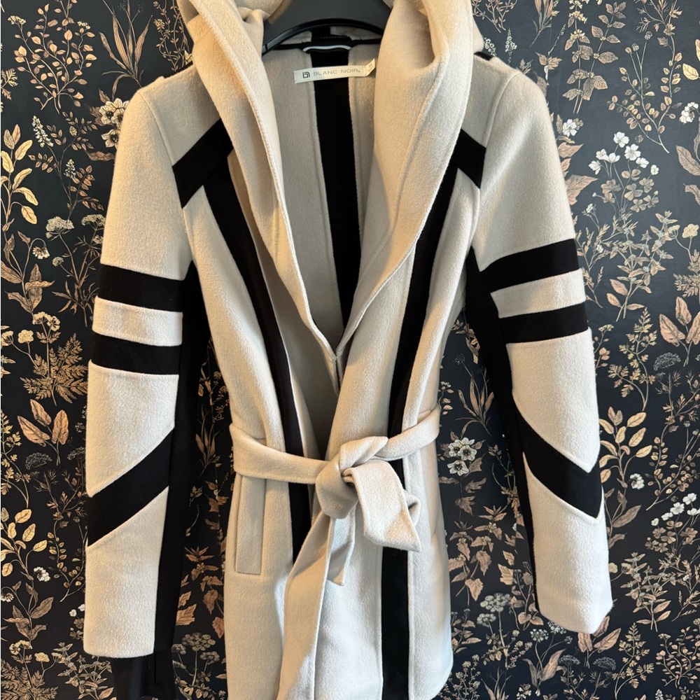 Blanc Noir Cream and Black Jacket